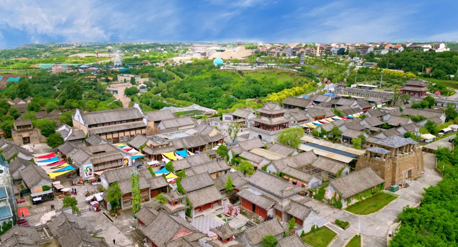 避暑好去处！白鹿原影视城の夏 远离城市喧嚣 躲进大自然里